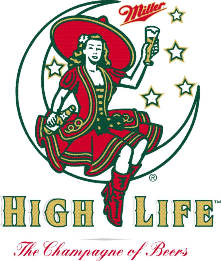 miller high life lady in red